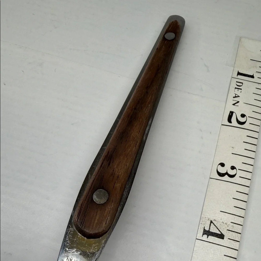 Vintage Wood Handle Stainless Steel Cheese Slicer